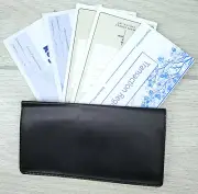 5 Unused Checkbook Transaction Register Check Book Finance Budget Record Office