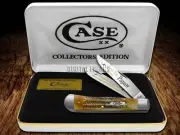 Case xx Trapper Knife Love You Papaw 6.5 BoneStag 1/500 Stainless Knife ###1