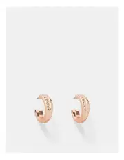 [Mimco] Circulate Hoop Earrings in Rose Gold