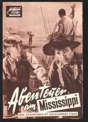 MAG: Adventures of Huckleberry Finn-Das Neue Film-Programm-MGM-German languag...