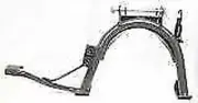 Complete Central Stand Aprilia Scarabeo 50 100 4T Piaggio Engine