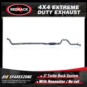 Redback 4x4 Exhaust & Resonator No cat for Toyota Hilux KUN16 KUN26 02/05-10/15