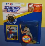 1991 GLENN DAVIS sole Baltimore Orioles Starting Lineup + coin