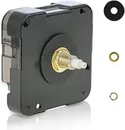 ZANTESR ABS 12888 Replacement Quartz Clock Mechanism, Silent, Battery Powered, Easy Installation, Universal Compatibility