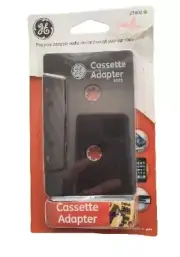 GE Cassette Adapter Phone To Car Stereo Music Converter New 23400 (SEALED) 2014