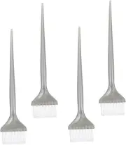 LOLIPPYY 4Pcs Hair Dye Brush Soft Bristle Applicators for Smooth Color Application Salon Home Use Hair Tinting Tool for Effortless Dyeing and Styling