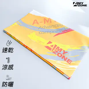 夏日防曬必備✦萊卡超涼感 【A-MYZONE】魔術頭巾 (LYCRA+COOLMAX) | 頭巾 頭帶 運動頭帶