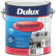 Dulux 4L Vivid White Low Gloss Aquanamel Enamel Paint - 4L