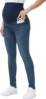 [POSHGLAM] Women's Maternity Pants Drawstring Stretchy Loose Casual Lounge Pregnancy Joggers with Pockets