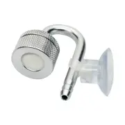 1 PC 24mm Silver Aquarium CO2 Atomizer Fish Tank Control Water Atomizer Reactor