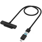 USB 3.1 to 2.5 Inch SATA SSD Adapter Cable Hot Swappable Tool Free 10Gbps