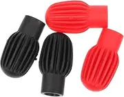 MINAOLULUS 4Pcs Silent Drumstick Head Protective Covers High Grade Practice Tips for Mute Drumming Lightweight and Durable Drum Dampeners for Percussion Instruments