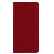 For Iphone 11 Dzgogo Zen Series Shockproof Pu+ Tpu Protective Case With Holder and Card Slots and Wallet(Red)