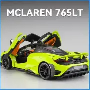 1:24 McLaren 765LT Alloy Sports Car Model Diecasts & Toy Vehicles Metal Car Toy