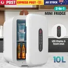 10L Mini Digital Fridge Portable Camping Cooler and Warmer for Home Car Caravan