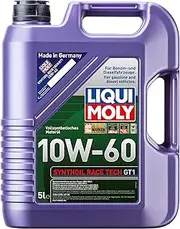 LIQUI MOLY Synthoil Race Tech GT1 10W-60 | 5 L | Fully synthetic engine oil | SKU: 8909