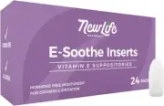 NewLife Naturals Vitamin E Suppositories 38IU - Vaginal Dryness Irritation Menop