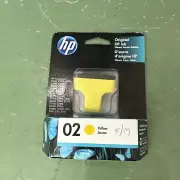 New HP 02 C8773WN Yellow Ink Cartridge Feb 2021 Ireland
