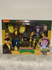 NECA Teenage Mutant Ninja Turtles Scale Ace Duck and Mutagenman Action Figures