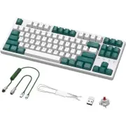 K87 TKL Hot Swappable Wireless Mechanical Gaming Keyboard, Triple Mode 2.4Ghz...