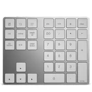 bluetooth Digital Keyboard Aluminum Alloy Wireless Digital Keyboard Applicable To Apple Laptop Office Computer