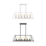 Southport.100 6-Light 100cm Urban Retro Pendant Light