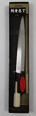 New, 8” Stainless,TSUBAZO Yanagiba Sashimi Knife, Japanese Sushi Knife, HR400