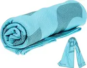 BIUDECO Yoga Towel Towels Bath Towel Beach Towel Sweat Towel Gym Towel Quick Dry Travel Towel Backpacking Towel Swimming Towel Swim Towel Multi-use Sports Towel Fiber