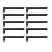 10x Antenna SMA Male Inner Pin Omnidirectional High Gain Rotatable External Ant