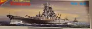 Vintage Nichimoco IJN Battleship Yamato Motorized 1/700 Scale Kit 7001 (NIB)