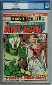 MARVEL FEATURE 7 CGC 9.4 ANT-MAN Bronze Age MARVEL COMICS 1973