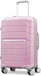 [Samsonite] Freeform Hardside Expandable with Double Spinner Wheels, Pink Rose, Carry-On 21-Inch, Freeform Hardside Expandable with Double Spinner Wheels