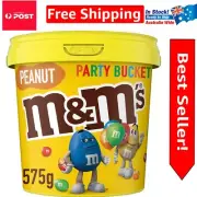 Resealable 575g Peanut M&Ms Bucket - Perfect Chocolate Treat for Parties