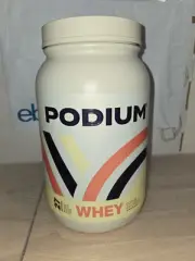 PODIUM Nutrition, Whey Protein Powder, Coffee Ice Cream, 27 Servings