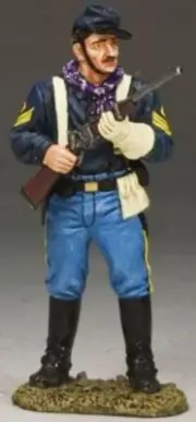 KING & COUNTRY JOHN FORD'S CAVALRY KX020 U.S. CAVALRY SERGEANT MCLAGAN MIB
