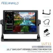 FEELWORLD LUT11H 10.1" 2000nit DSLR Cameras Director Monitor Full HD 4K HDMI