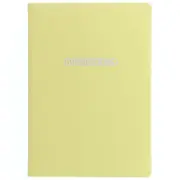 Letts Pastel A5 Address Book Lemon Coloured Notebook Home Office Stationery