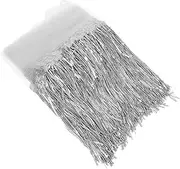 [VILLFUL] 20cm Sequin Tassel Fringe Hip Scarf Belt for Belly Dancing 10 Yards DIY Dance Costume Accessory for Women and Stage Performance