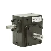 20:1 Right Angle Cast Iron Worm Gear Reducer 0.50 HP Right Output Worldwide
