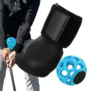 Golf Swing Trainer - Golf Swing Practice Tool for Left Handed,Portable Design Ball Sports Training Gear for Cyclists Men Women Teens Boys Youth Athletes