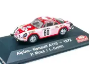 Alpine-Renault A110 - 1972 P. Moss / L.Crelin 3575030 ATLAS Monte-Carlo 1:43 NEW
