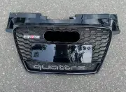 For FIT 2008-2014 AUDI TT 8J TTRS Front bumper honeycomb Mesh Grill grille (for: Audi)