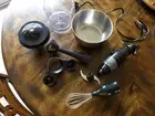 BRENTWOOD HB-38BK 2-Speed Hand Blender Food Processor - Balloon Whisk - 7" Bowl