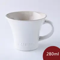 在飛比找PChome24h購物優惠-Le Creuset 珠光薔薇英式午茶杯 280ml 珠光白