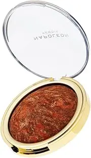 Bronze Patrol Baked Bronzing Powder | For Luminous Sun-Kissed Bronze Glow | Vitamin E & Jojoba Seed Oil | Vegan & Paraben-Free | Deep Bronze (8g)