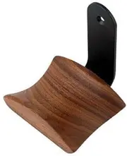 Headphone Hanger Headset Stand Hook Walnut Wood Headphone Holder Rack Hook Desk Tabletop Wall Mount Tape Under-Desk Headphone Hanger Holder for Audio,Studio & Gaming Headphones (Wall Mount)