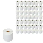 50 Rolls 500 Labels 4X6 Direct Thermal for Zebra LP 2642 2844 2442 Eltron ZP450