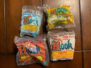 McDonalds 1991 Captain Hook, Mermaid, Rubio, and Peter Pan complete set MIP