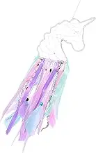 FUTUREORYY 1pc Unicorn Dreamcatcher Wall Decor with Night Chic Adornment for Bedroom Living and Car Decoration Inspirational Design DIY Lights