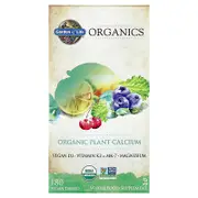 Garden of Life, Organic Plant Calcium, 180 Vegan Tablets